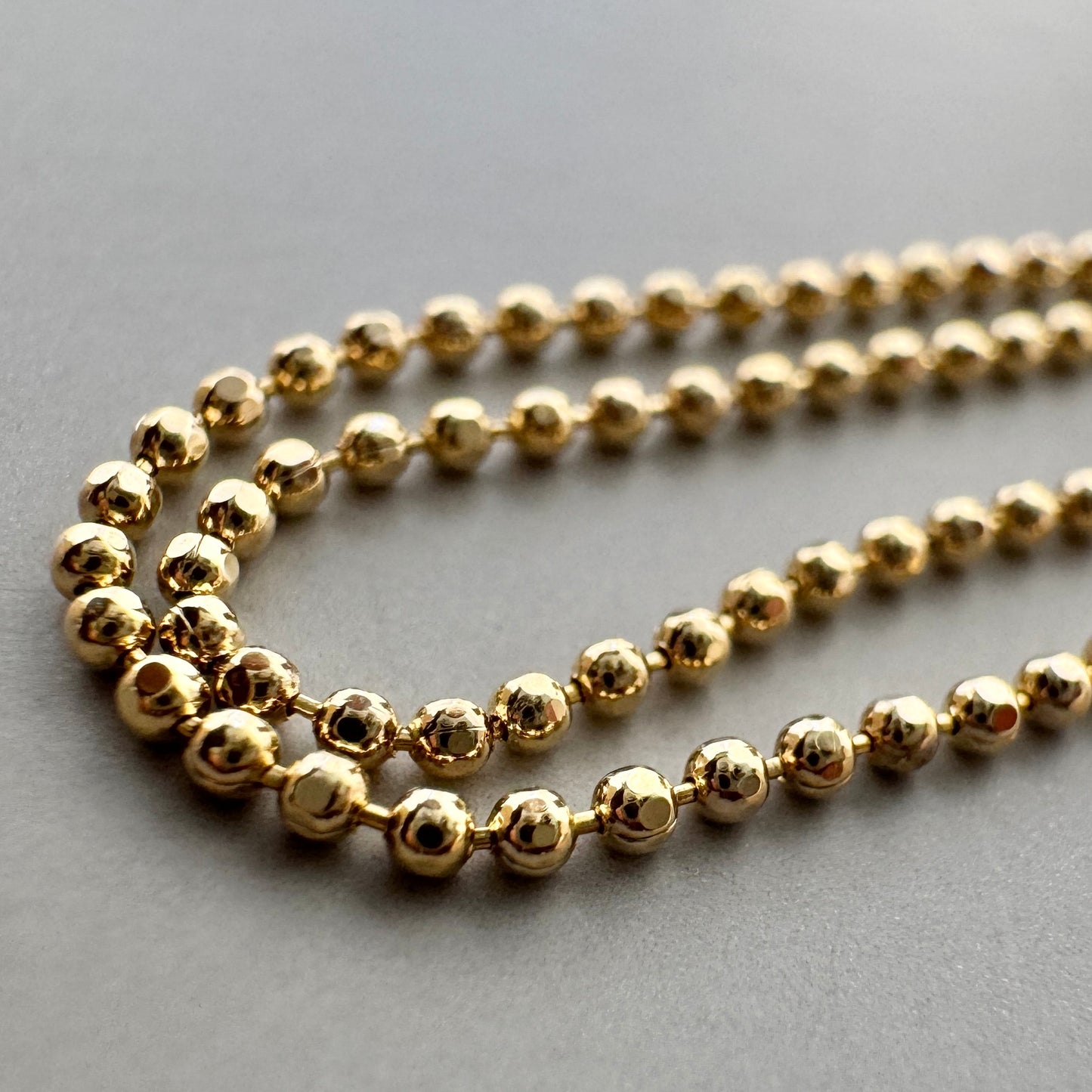 Deadstock Ball Chain 1.5mm / 1.0mm【1m】