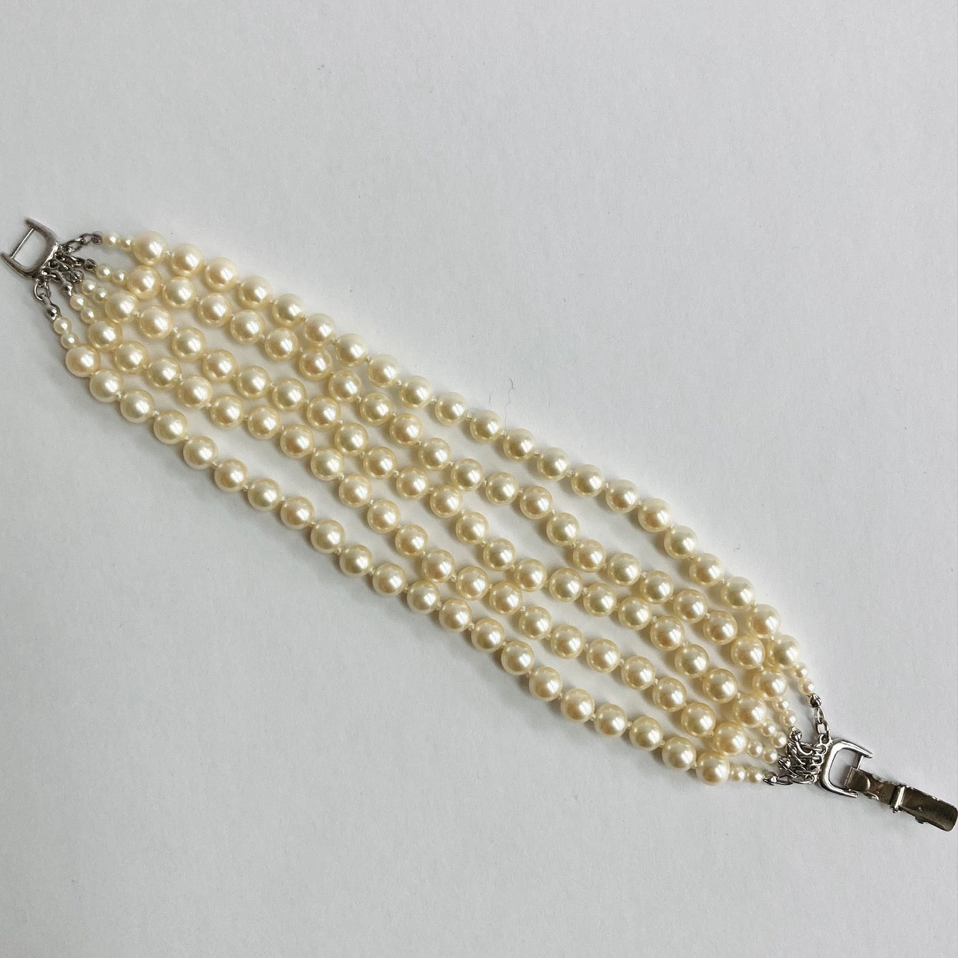 【Made in Japan】Shell Pearl 5 Strands Bracelet SP12