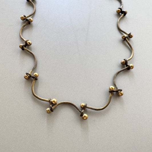 金古美デザインチェーン 70cm