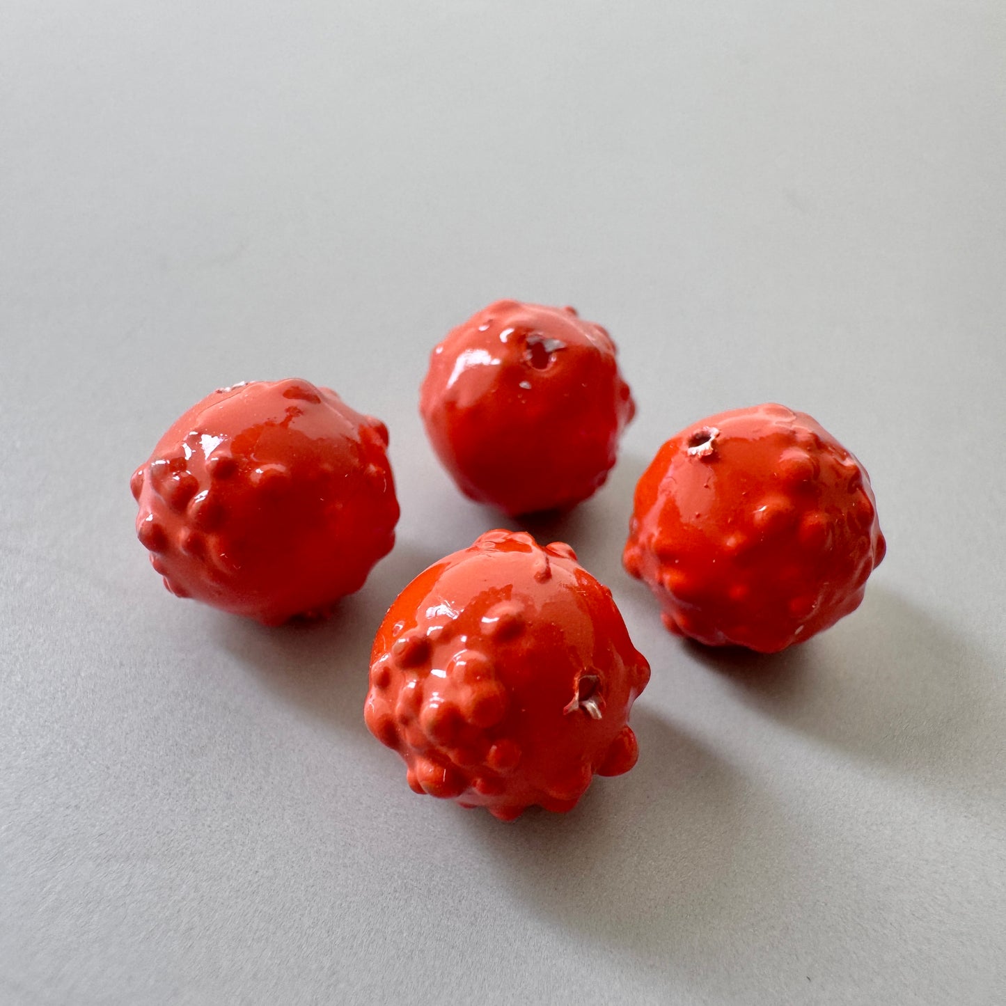 Japan Vintage Kokake Glass Beads 6.5-7.5mm