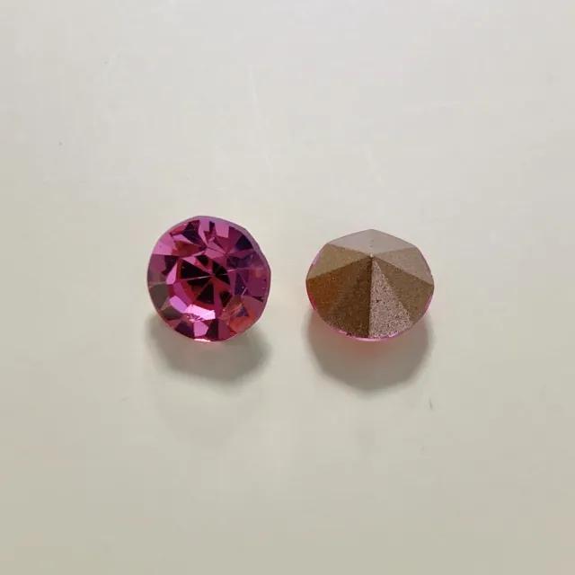 Asfour Crystal Pointed Back Foiled Stones 39ss Rose【10 pcs】