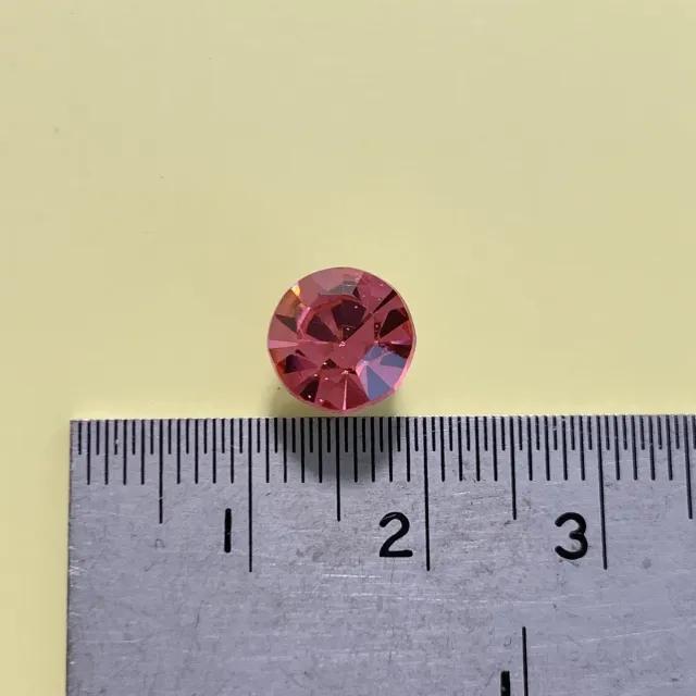 Asfour Crystal Pointed Back Foiled Stones 39ss Rose【10 pcs】